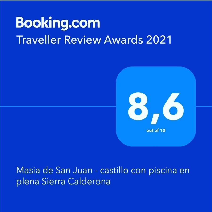 Masia De San Juan - Castillo Con Piscina En Plena Sierra Calderona Segorbe Exteriör bild