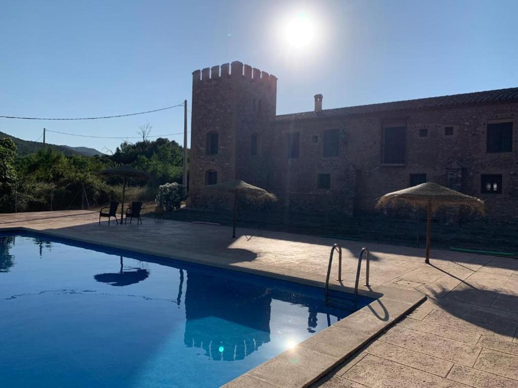 Masia De San Juan - Castillo Con Piscina En Plena Sierra Calderona Segorbe Exteriör bild